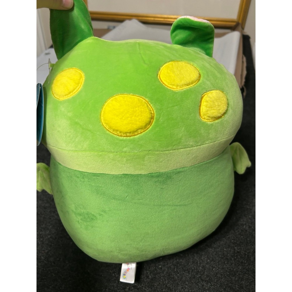 Squishmallows 14" Earling Neon Green Mushroom Bat Plush – Official Jazwares NWT - Picture 5 of 10